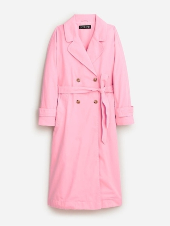 J. Crew Jackets & Blazers - Soft Pink Trench Coat J. Crew Preppy Dopamine Minimalist Career